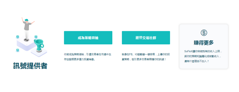 SoFinX寻找优质交易信号提供者！让顶尖交易策略利上加利！