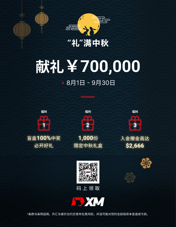 礼满中秋,XM献礼¥700,000 礼满中秋,XM献礼¥700,000