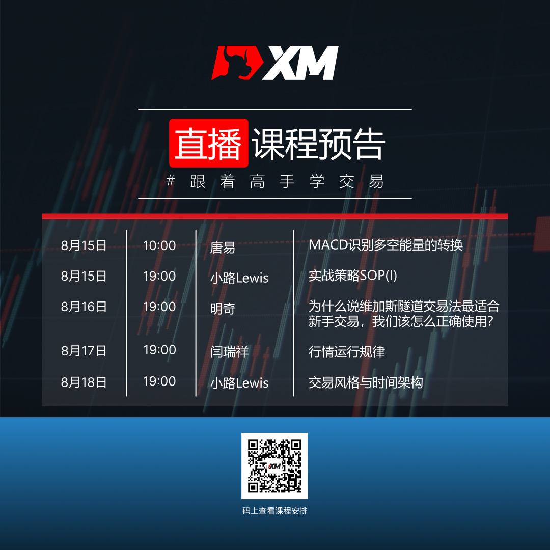 XM:中文在线直播课程,本周预告(8/15-8/19) XM:中文在线直播课程,本周预告(8/15-8/19)