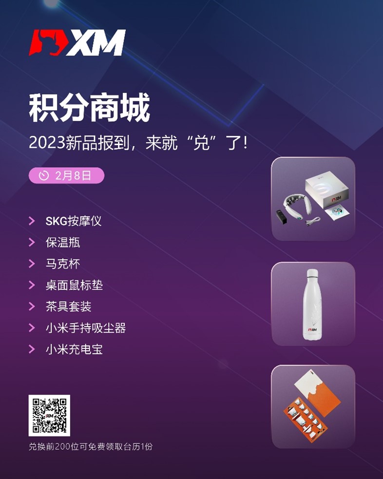XM积分商城，2023新品报到，来就“兑”了！