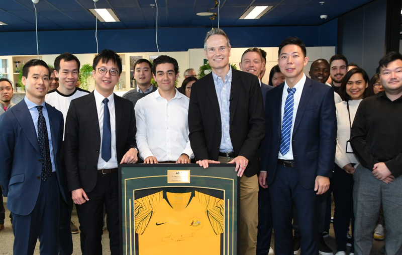 【ACY证券】国会议员Tim James拜访ACY证券详细了解了公司运作及多元扩展计划