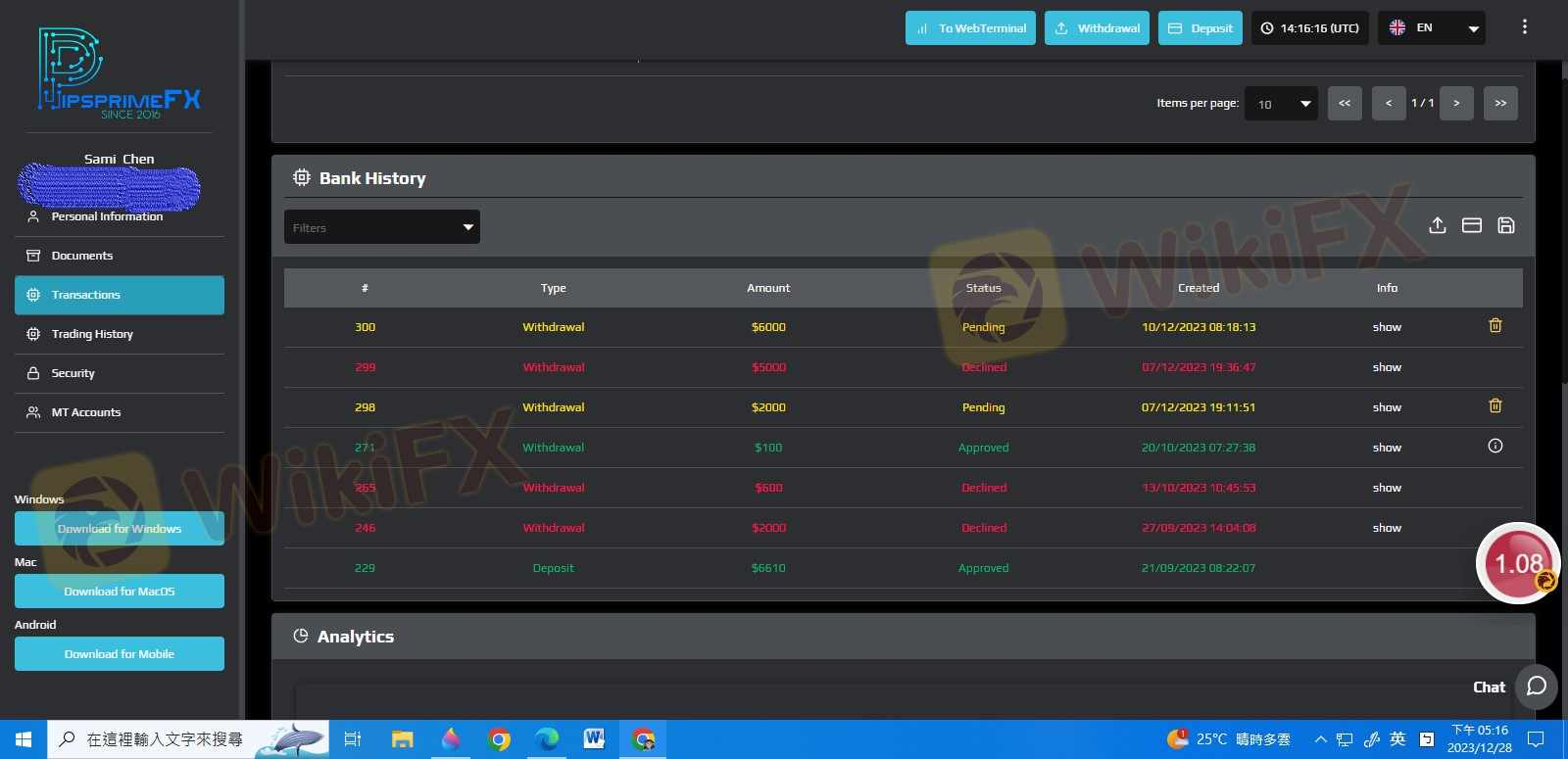 我试图提取2000美元和6000美元,但没有任何回应。 我试图提取2000美元和6000美元,但没有任何回应。