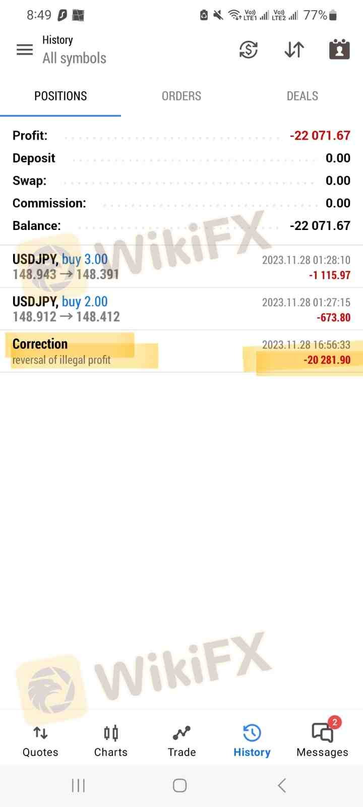 AccuIndex如果你赚了大钱，他们就会说这是非法获利，要吃掉你所有的利润！！我在最初几个月也赚了一点小钱，可以轻松提款！