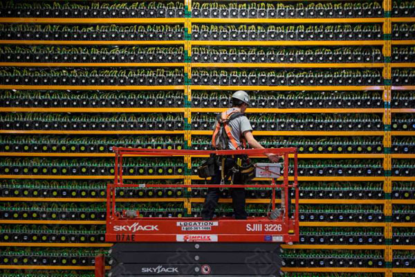 美国比特币矿工的用电量与整个犹他州等州的用电量相当