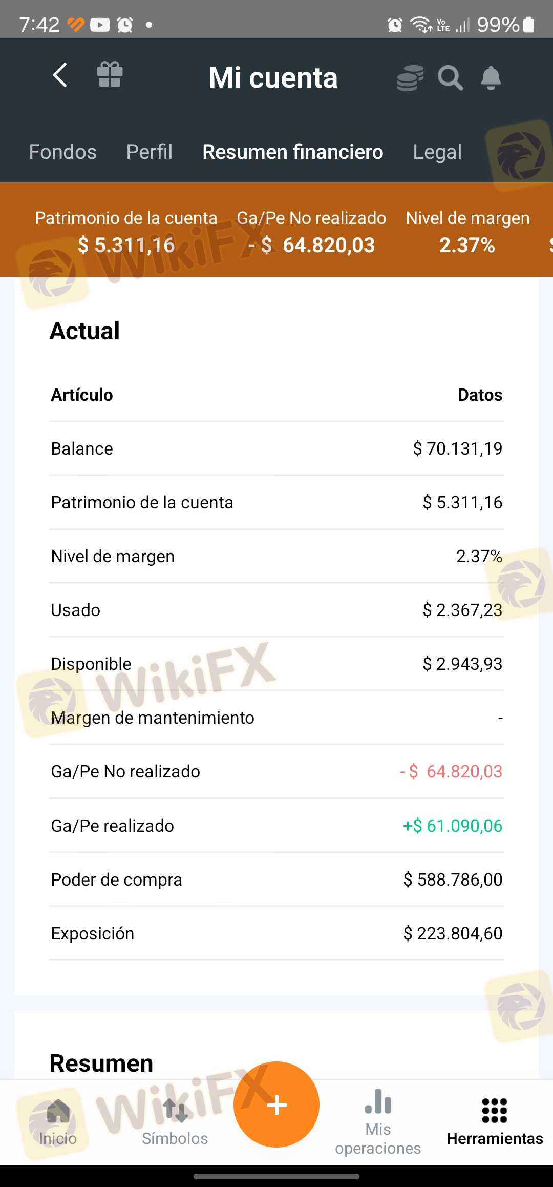 运营一周半,投资7500美元,预计利润6万多美元,他们诱使我亏本开仓,耗尽账户。现在余额已不足 3000 美元,但没有人回复 运营一周半,投资7500美元,预计利润6万多美元,他们诱使我亏本开仓,耗尽账户。现在余额已不足 3000 美元,但没有人回复