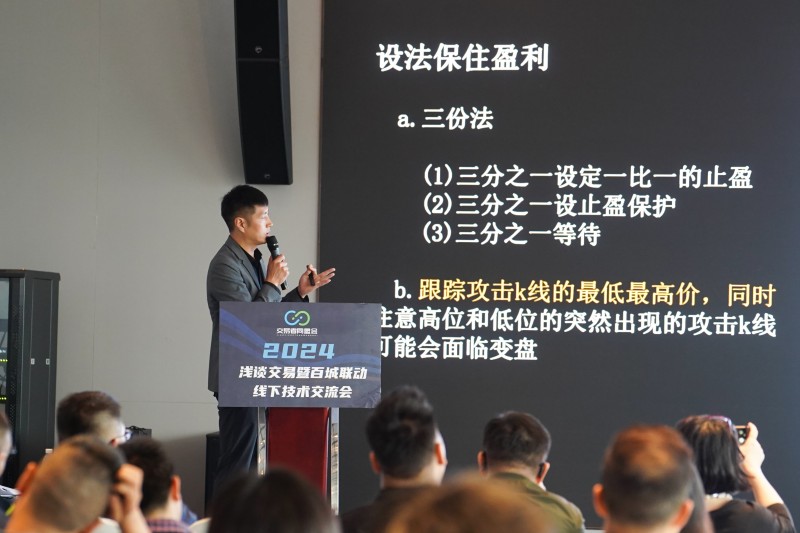 交易者同盟会携手AIMS荣鹰证券 2024浅谈交易暨百城联动线下技术交流会●成都站取得圆满成功! 交易者同盟会携手AIMS荣鹰证券 2024浅谈交易暨百城联动线下技术交流会●成都站取得圆满成功!