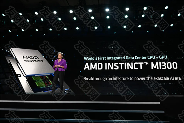 AMD发布下一代人工智能芯片 OpenAI首席执行官萨姆·奥特曼出席发布会 AMD发布下一代人工智能芯片 OpenAI首席执行官萨姆·奥特曼出席发布会