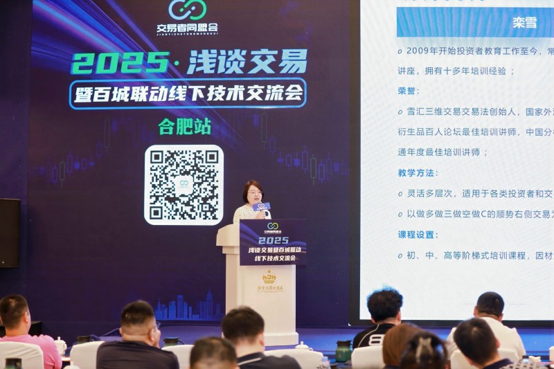 交易者同盟会2025浅谈交易暨百城联动线下技术交流会●合肥站取得圆满成功！