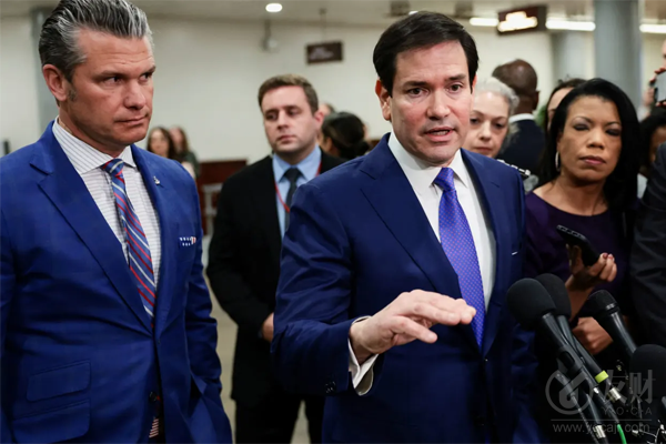 据报道：美国国防部长赫格塞思与国务卿卢比奥就伊朗问题爆发激烈争吵