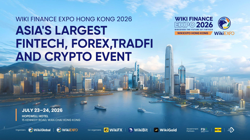 WikiEXPO Hong Kong 2026 将于今年 7 月回归，汇聚金融科技、外汇、Web3、人工智能、传统金融及数字资产领域的 10,000 多位全球领军人物