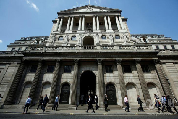 英国央行未跟随美联储加息 维持利率不变